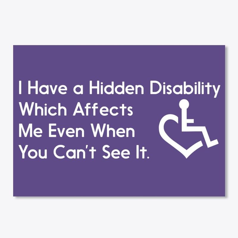 Hidden Disability Heart Style